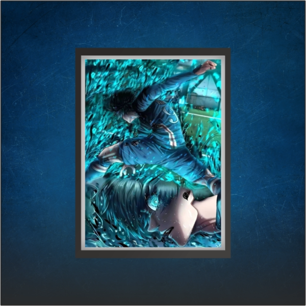 Blue Look Poster
