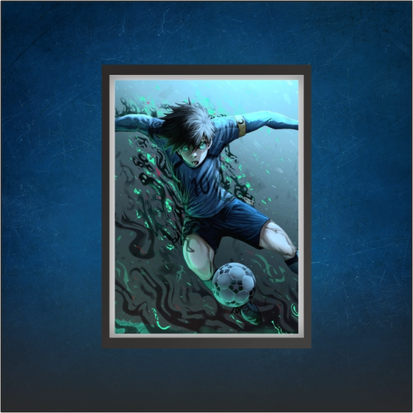 Blue Look Poster