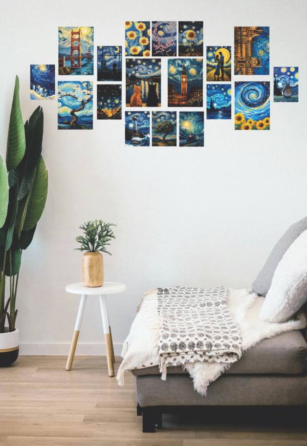Van Gogh Blue Poster