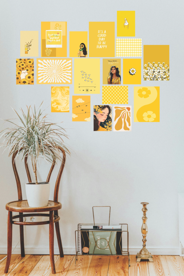 Yellow Vibe Posters