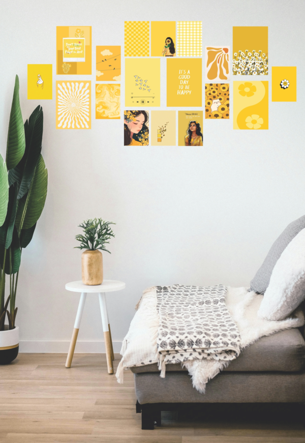 Yellow Vibe Posters